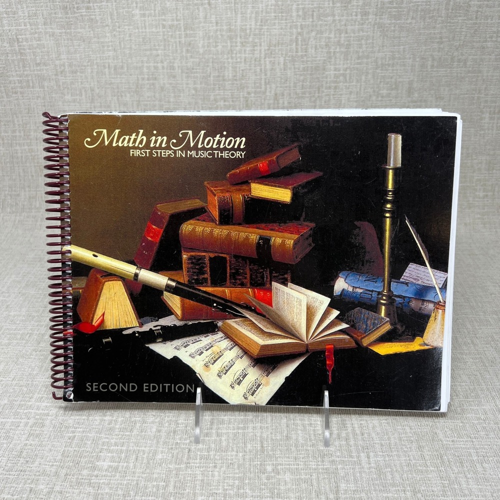 Classical Conversations Math in Motion Music Theory Book 2nd Ed Spiral Bound